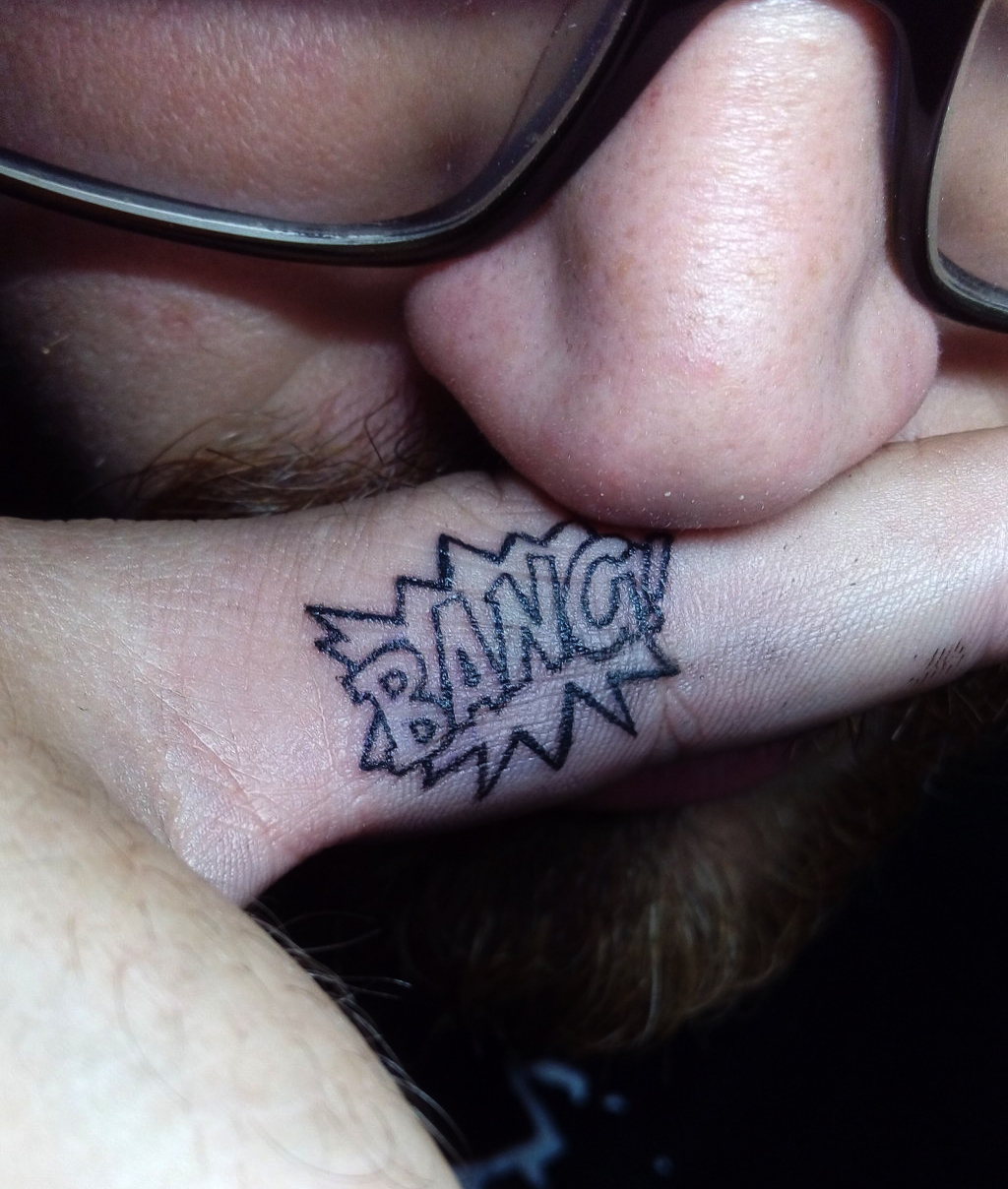 Finger-Tattoo Comic